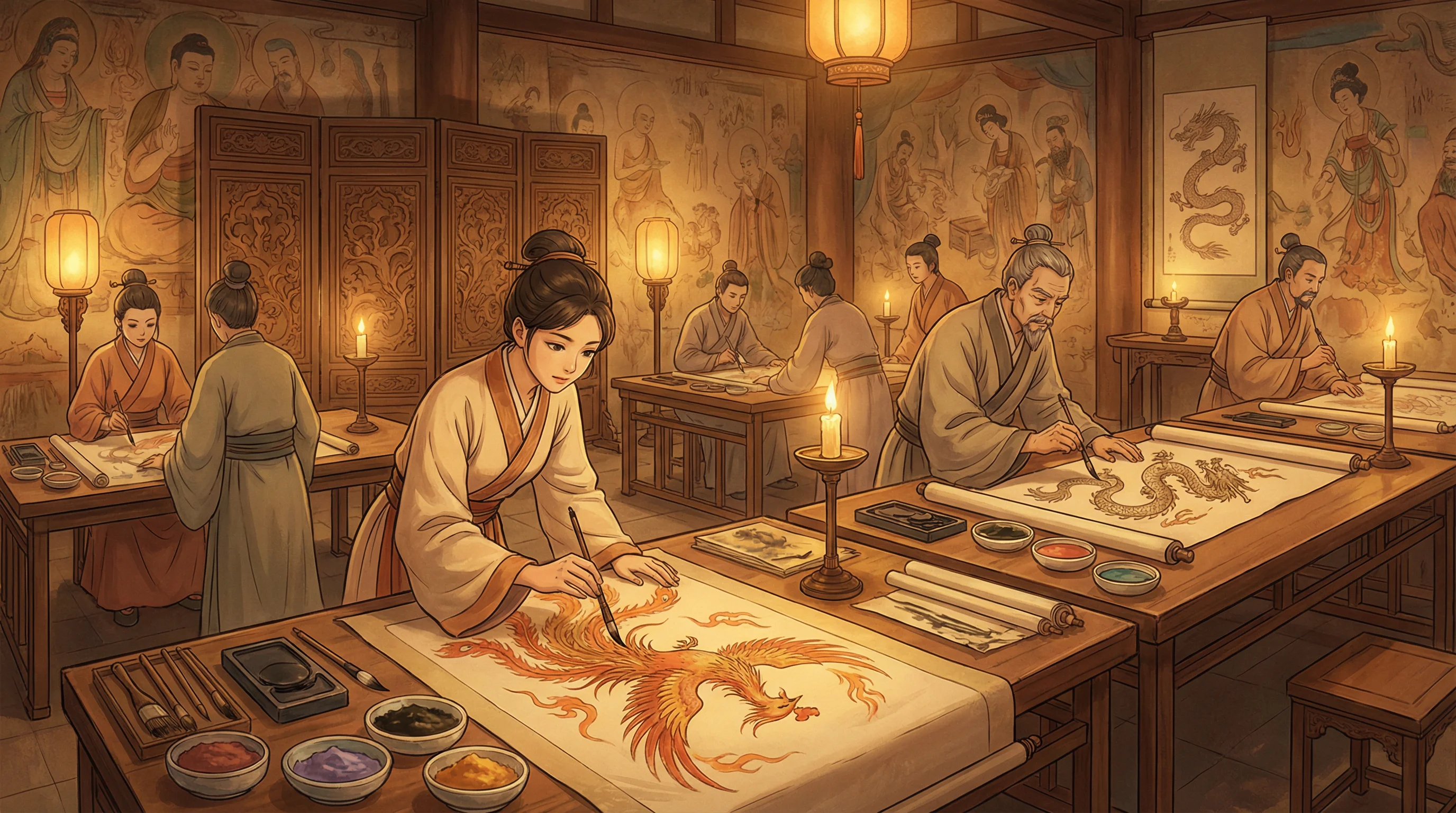 画师入驻 - 都市大儒 国风动漫画师